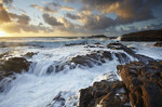 Wind lashed